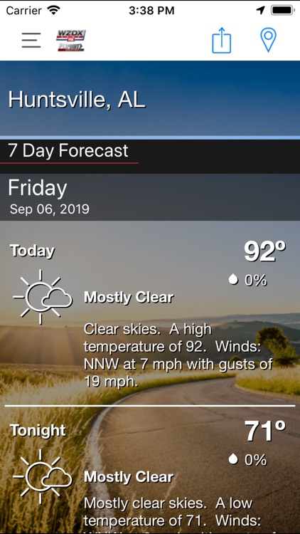 WZDX Weather screenshot-4