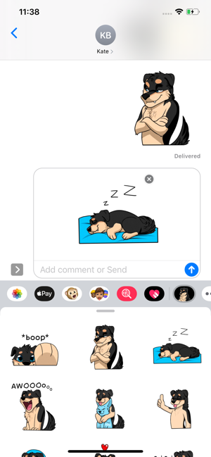 Angel The Husky Stickers(圖3)-速報App