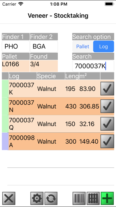 How to cancel & delete TIMBERplus Veneer Stocktake from iphone & ipad 1