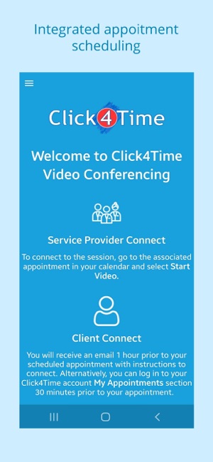 Video Conferencing Click4Time(圖3)-速報App