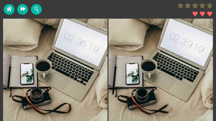 找出圖片中的差異-困難