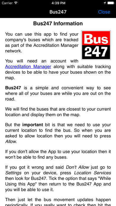 How to cancel & delete Bus247 from iphone & ipad 2