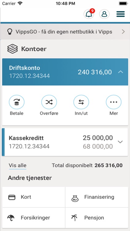 Haltdalen Sparebank Bedrift.