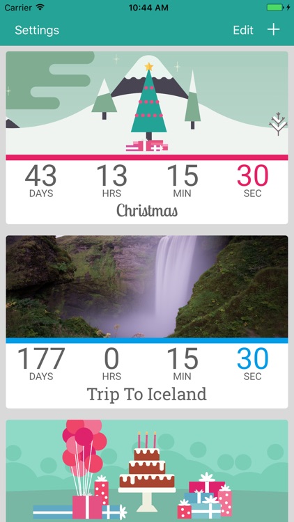 Countdown by timeanddate.com screenshot-0