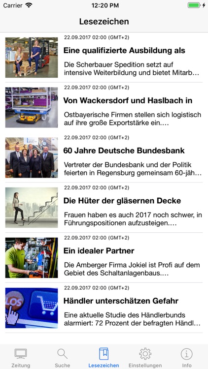 Wirtschaftszeitung screenshot-3