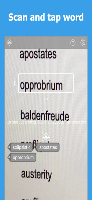 英語單詞掃描儀 - Engsca(圖1)-速報App