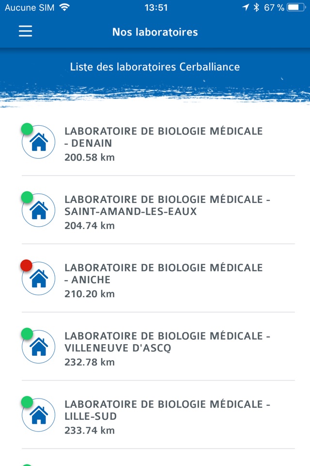 Mon laboratoire Cerballiance screenshot 2