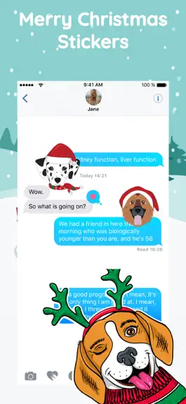 Game screenshot Christmas Pug Stickers Emojis hack