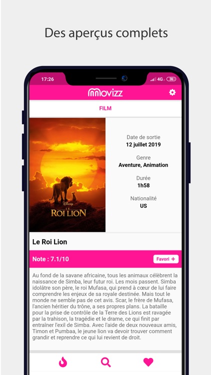 Movizz - Explorateur de films