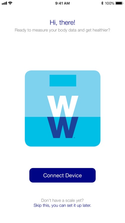 WW Body Analysis Scale Tracker