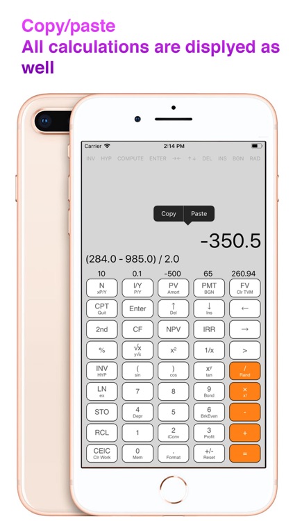 iFinancial Calculator MS