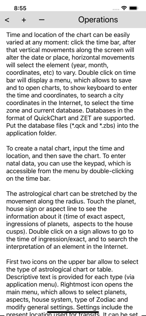 Zodiac Table Chart