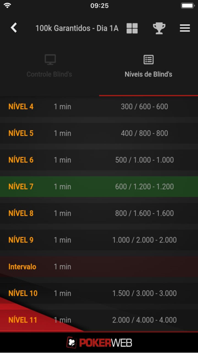 PokerWeb - Eventos screenshot 3