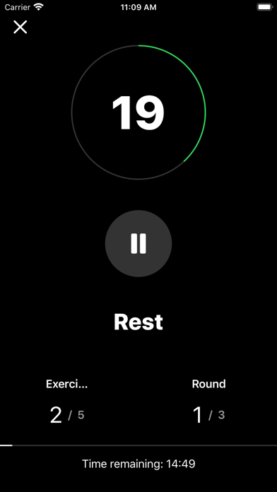 Screenshot #3 pour Easy HIIT Timer