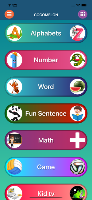 Learn English Word & Math Game