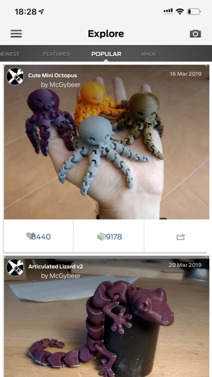 Приложение thingiverse не запускается