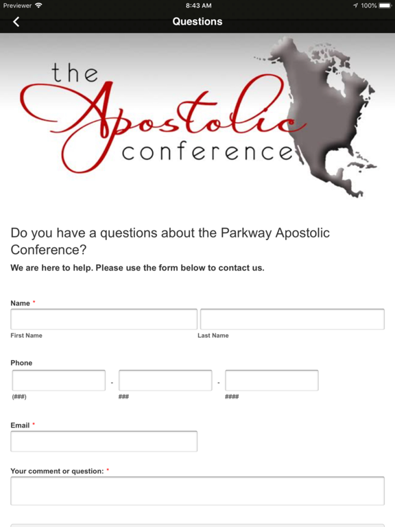 The Apostolic Conference screenshot 2