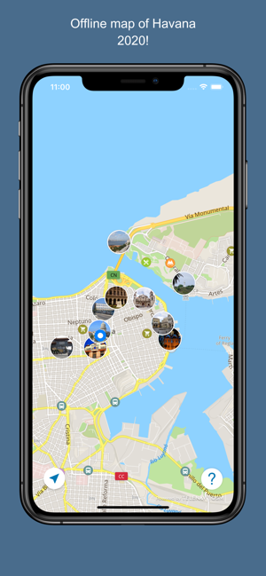 Havana 2020 — offline map(圖1)-速報App