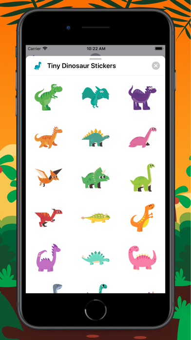 Tiny Dinosaur Stickers screenshot 4