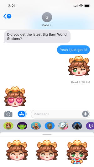 Big Barn World Stickers(圖2)-速報App