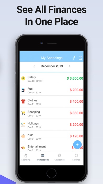 Budgeting App X screenshot 3