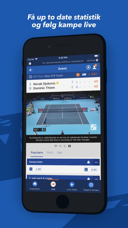 Oddset - betting på live sport screenshot-3