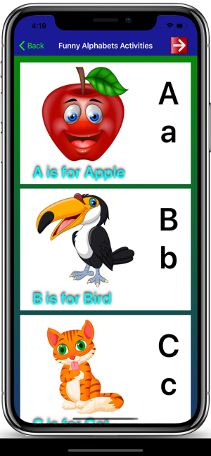 Funny English Alphabet for Kid(圖6)-速報App