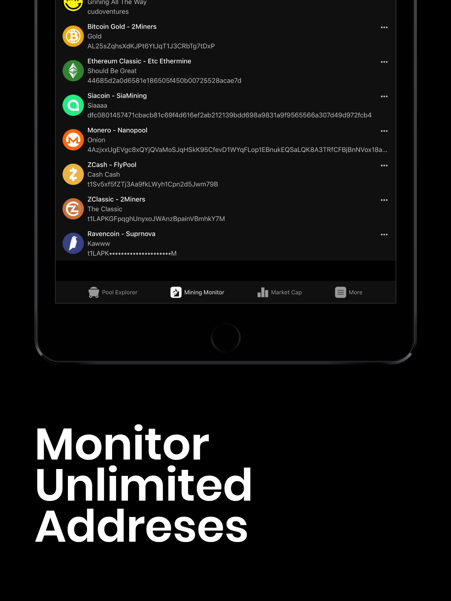 Blockwatch X - Mining Monitor screenshot 2