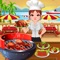 Cook up a fancy barbecue treat with this great beach resort cooking game