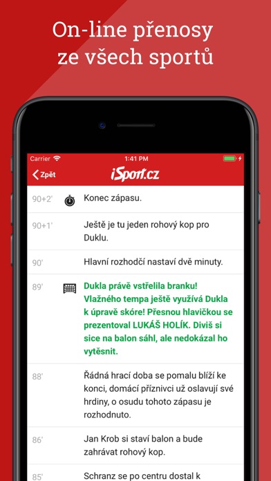 iSport.cz: zprávy a video screenshot 4