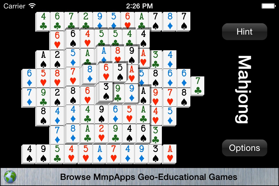 Mahjong Solitaire - Cards screenshot 3