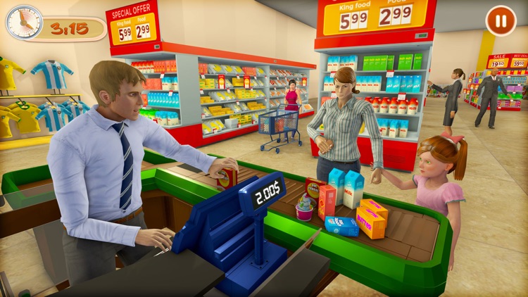 Supermarket Shopping Games 3D