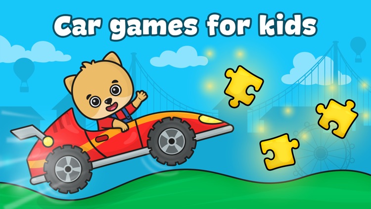 Car games for kids & toddlers screenshot-0