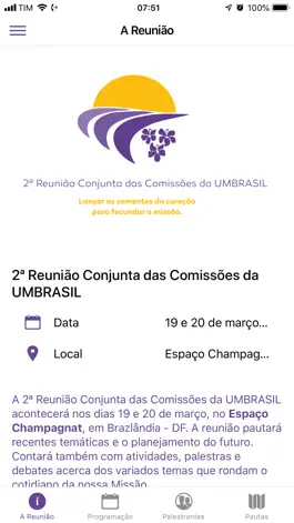 Game screenshot Comissões UMBRASIL apk