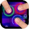 Each friend puts a finger on screen and in seconds the app will randomly select one