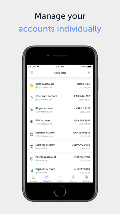 live crypto wallet