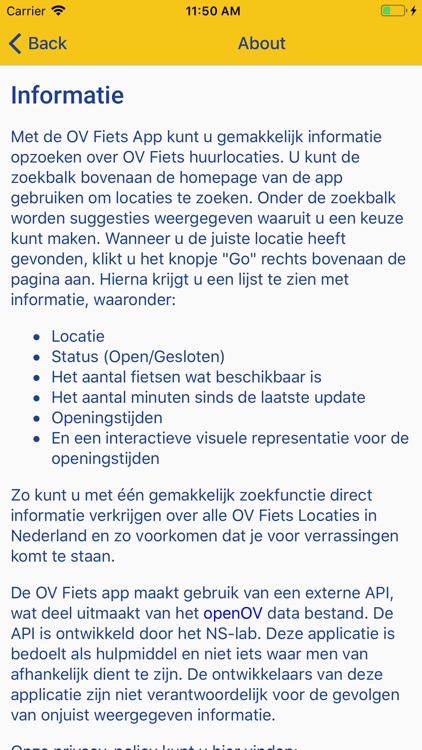 De Betrouwbare OV Fiets App screenshot-3