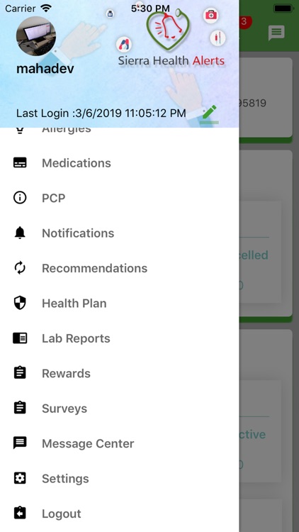 Sierra Health Alerts v2.O