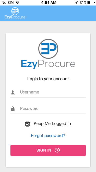 How to cancel & delete EzyProcure from iphone & ipad 2