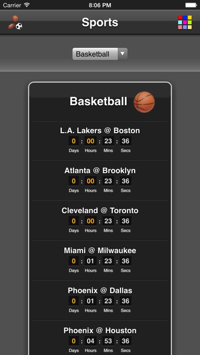 Screenshot #1 pour Sports