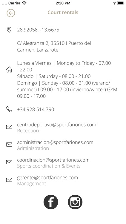 Centro Deportivo Fariones screenshot-3