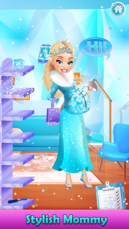 Ice Queen Mommy Baby Princess screenshot-3