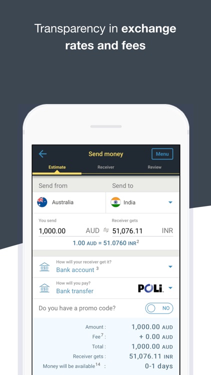 WesternUnion AU Money Transfer screenshot-4