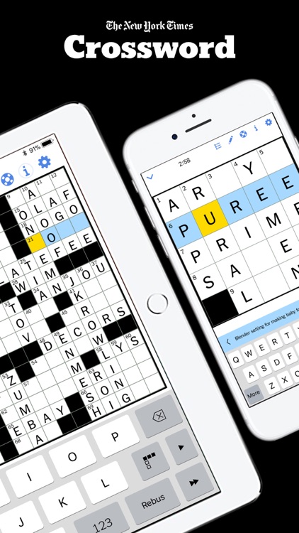 New York Times Crossword screenshot-0