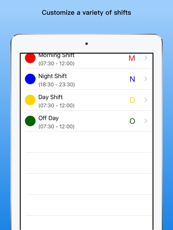 Shift Calendar - Schedule screenshot 2