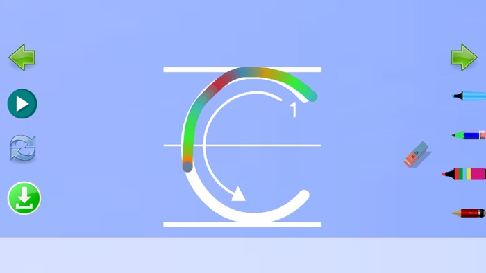 Trace German Letters