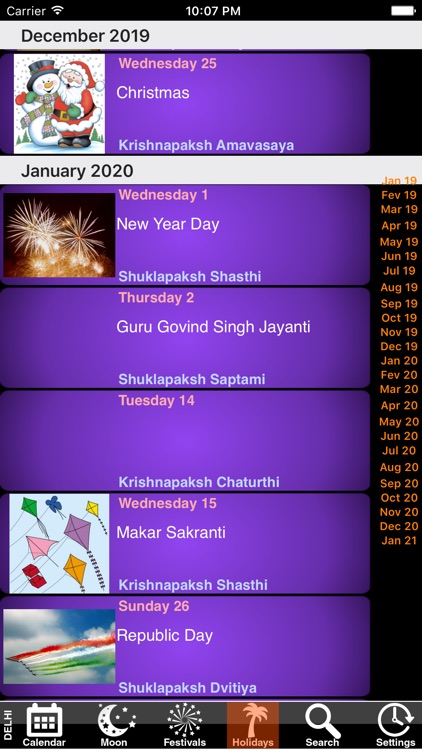 India Panchang Calendar 2020 screenshot-3