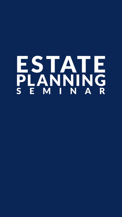 Annual Estate Planning Seminar