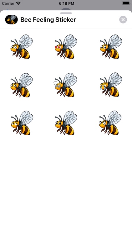 Bee Feeling Sticker