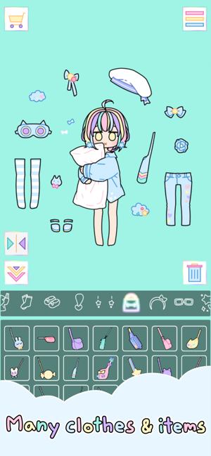 Pastel Girl : Dress Up Game(圖6)-速報App